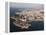 Aerial view, by drone, of Cadiz, Andalucia, Spain-Ben Pipe-Framed Premier Image Canvas