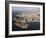 Aerial view, by drone, of Cadiz, Andalucia, Spain-Ben Pipe-Framed Photographic Print