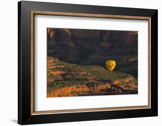 Aerial View, Doe Mesa, Red Rock Country, Sedona, Coconino NF, Arizona-Michel Hersen-Framed Photographic Print