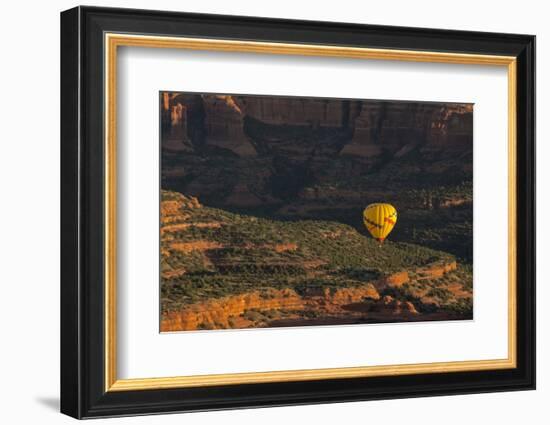 Aerial View, Doe Mesa, Red Rock Country, Sedona, Coconino NF, Arizona-Michel Hersen-Framed Photographic Print