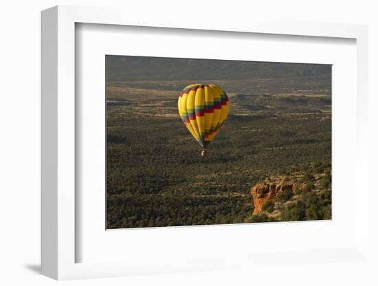 Aerial View, Doe Mesa, Red Rock Country, Sedona, Coconino NF, Arizona-Michel Hersen-Framed Photographic Print