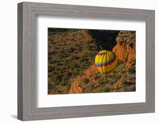 Aerial View, Doe Mesa, Red Rock Country, Sedona, Coconino NF, Arizona-Michel Hersen-Framed Photographic Print