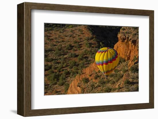 Aerial View, Doe Mesa, Red Rock Country, Sedona, Coconino NF, Arizona-Michel Hersen-Framed Photographic Print