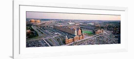 Aerial View of a Baseball Field, Baltimore, Maryland, USA-null-Framed Photographic Print