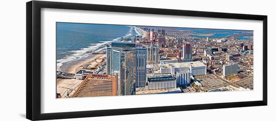 Aerial View of a City, Atlantic City, New Jersey, USA-null-Framed Photographic Print