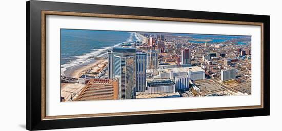 Aerial View of a City, Atlantic City, New Jersey, USA-null-Framed Photographic Print