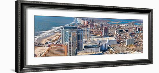 Aerial View of a City, Atlantic City, New Jersey, USA-null-Framed Photographic Print