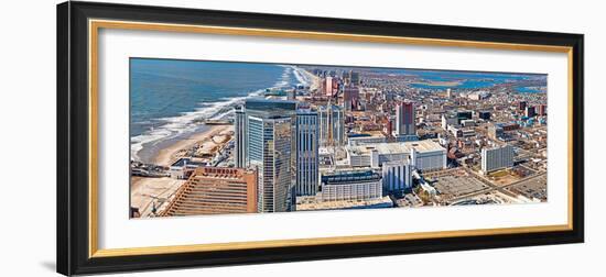 Aerial View of a City, Atlantic City, New Jersey, USA-null-Framed Photographic Print