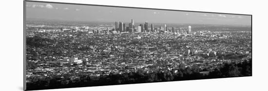 Aerial View of a Cityscape, Los Angeles, California, USA 2010-null-Mounted Photographic Print