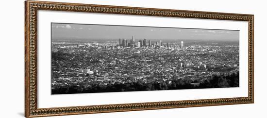 Aerial View of a Cityscape, Los Angeles, California, USA 2010-null-Framed Photographic Print