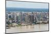 Aerial View of Belem on Amazon River, Para State, Brazil-Keren Su-Mounted Photographic Print