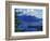 Aerial View of Boat and Annette Island near Ketchikan, Inside Passage, Alaska, USA-Howie Garber-Framed Photographic Print