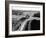 Aerial View of Brandenberg Gate, Where the Berlin Wall Forms a Loop-null-Framed Photo