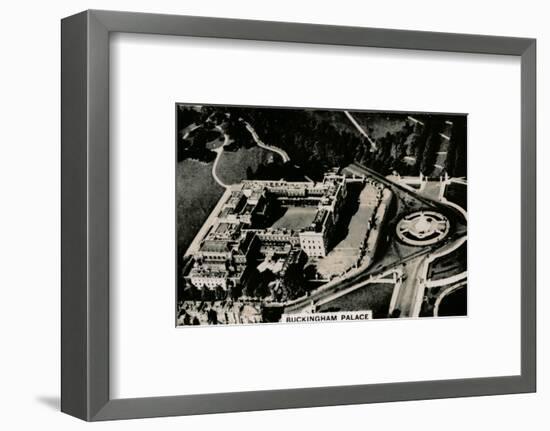 Aerial view of Buckingham Palace, 1939-Unknown-Framed Photographic Print