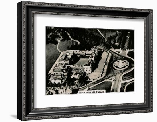 Aerial view of Buckingham Palace, 1939-Unknown-Framed Photographic Print