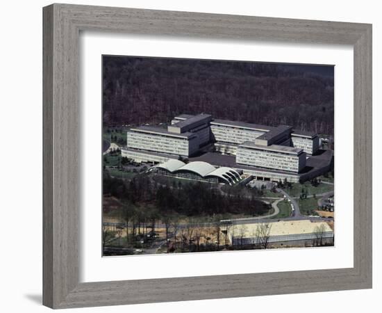 Aerial View of CIA Building-null-Framed Photographic Print