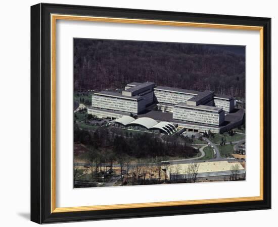 Aerial View of CIA Building-null-Framed Photographic Print