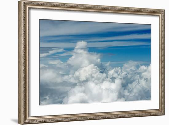 Aerial View of Clouds, Guyana-Keren Su-Framed Photographic Print