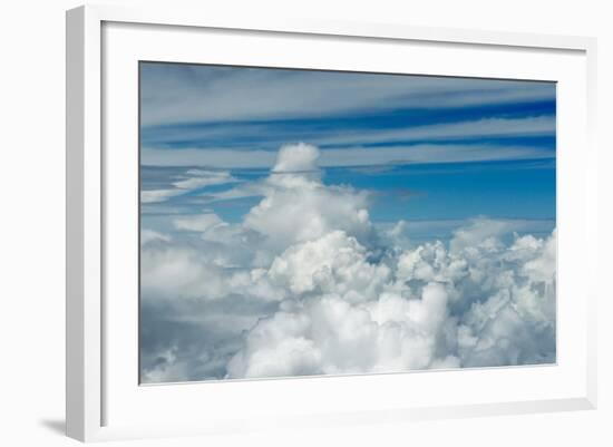 Aerial View of Clouds, Guyana-Keren Su-Framed Photographic Print