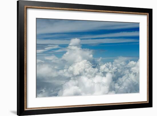 Aerial View of Clouds, Guyana-Keren Su-Framed Photographic Print