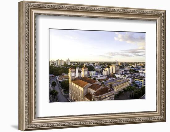 Aerial View of Cuiaba City, Brazil-Frazao-Framed Photographic Print