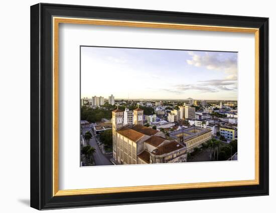 Aerial View of Cuiaba City, Brazil-Frazao-Framed Photographic Print