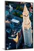 Aerial View of Custom House Tower, Boston, MA-null-Mounted Photographic Print