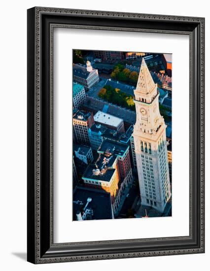 Aerial View of Custom House Tower, Boston, MA-null-Framed Photographic Print