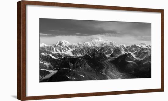 Aerial View of Denali-Timothy Mulholland-Framed Photographic Print