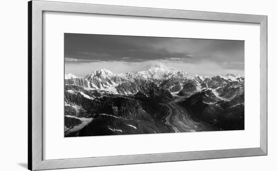 Aerial View of Denali-Timothy Mulholland-Framed Photographic Print