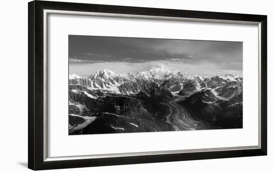 Aerial View of Denali-Timothy Mulholland-Framed Photographic Print