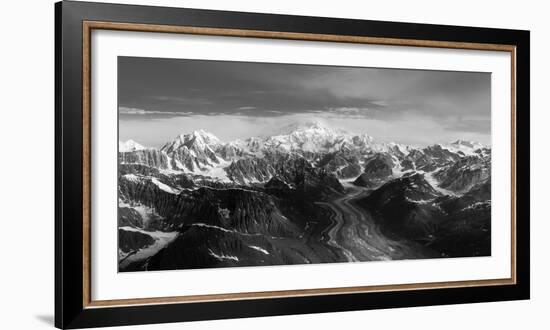 Aerial View of Denali-Timothy Mulholland-Framed Photographic Print