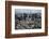 Aerial View. of Downtown Los Angeles-David Wall-Framed Photographic Print