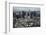 Aerial View. of Downtown Los Angeles-David Wall-Framed Photographic Print