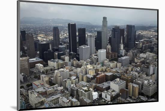 Aerial View. of Downtown Los Angeles-David Wall-Mounted Photographic Print