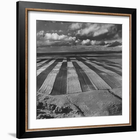 Aerial View of Farmland-Stan Wayman-Framed Photographic Print