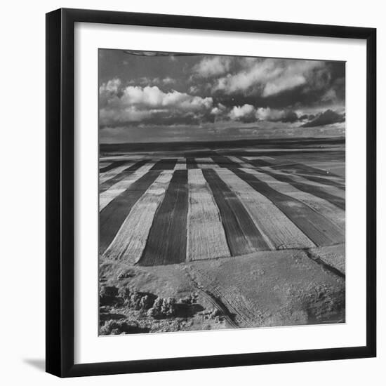 Aerial View of Farmland-Stan Wayman-Framed Photographic Print