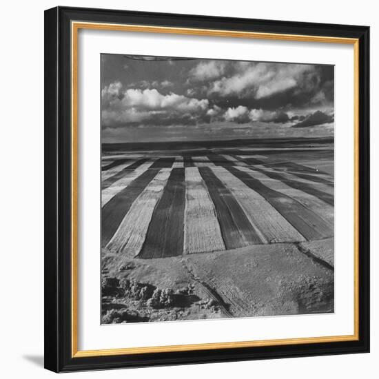 Aerial View of Farmland-Stan Wayman-Framed Photographic Print