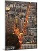 Aerial view of Flatiron Building, NYC-Michel Setboun-Mounted Art Print