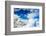 Aerial View of Glacier Peak on Fox Glacier, South Island, New Zealand, Pacific-Laura Grier-Framed Photographic Print