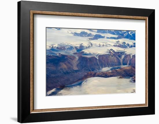 Aerial view of Greenland-Keren Su-Framed Photographic Print