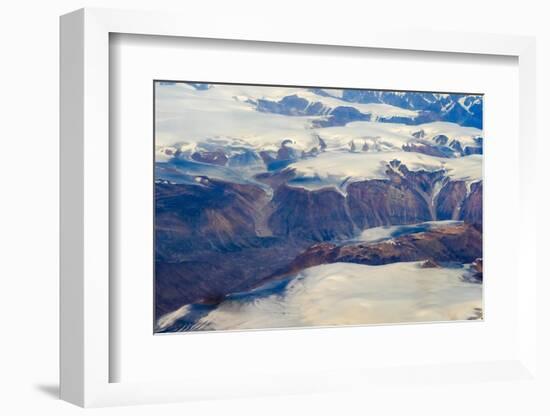 Aerial view of Greenland-Keren Su-Framed Photographic Print