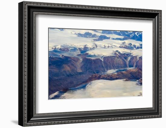 Aerial view of Greenland-Keren Su-Framed Photographic Print