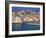 Aerial View of Harbour and Old City, Dubrovnik, Unesco World Heritage Site, Croatia-Ken Gillham-Framed Photographic Print