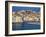 Aerial View of Harbour and Old City, Dubrovnik, Unesco World Heritage Site, Croatia-Ken Gillham-Framed Photographic Print