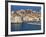 Aerial View of Harbour and Old City, Dubrovnik, Unesco World Heritage Site, Croatia-Ken Gillham-Framed Photographic Print