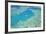 Aerial View of Heart Reef, Great Barrier Reef, Queensland, Australia-Peter Adams-Framed Photographic Print