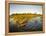 Aerial View of Hippopotamus at Sunset, Moremi Game Reserve, Botswana-Paul Souders-Framed Premier Image Canvas