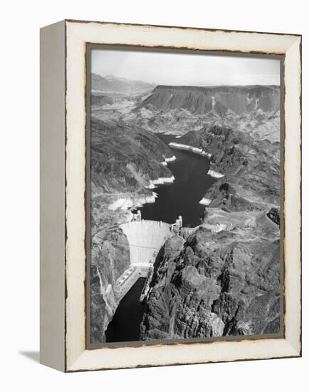 Aerial View of Hoover Dam-Charles Rotkin-Framed Premier Image Canvas