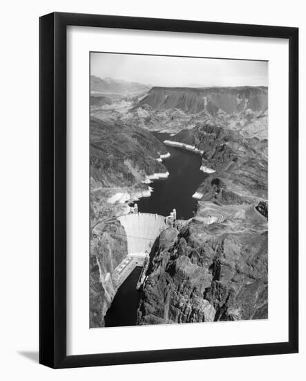 Aerial View of Hoover Dam-Charles Rotkin-Framed Photographic Print